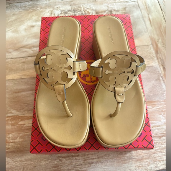 Tory Burch Shoes - Tory Burch Miller Wedge Sandal